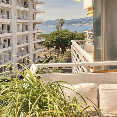 Frgk "Etoile Du Sud Terrasse Vue Mer Palm Beach" Cannes Exteriér fotografie