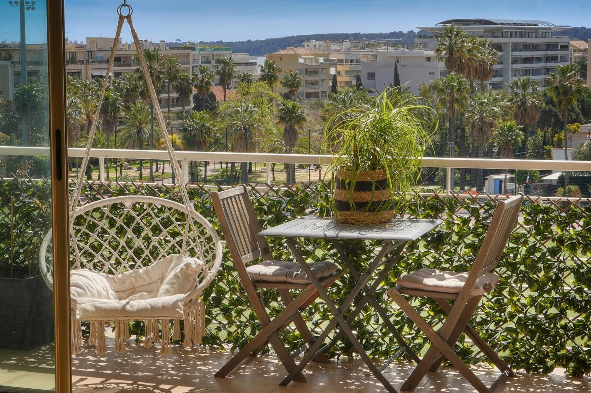 Frgk "Etoile Du Sud Terrasse Vue Mer Palm Beach" Cannes Exteriér fotografie