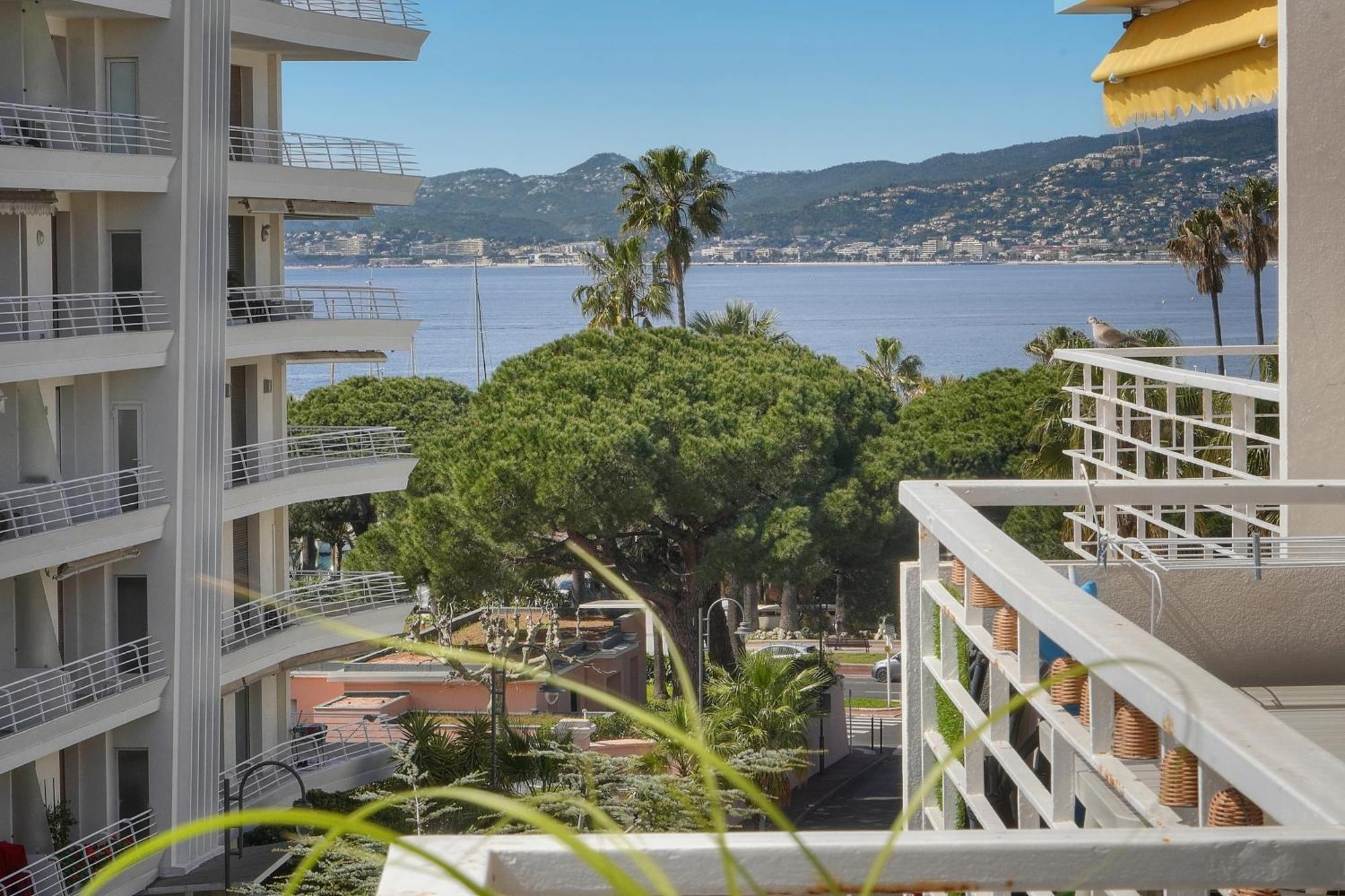 Frgk "Etoile Du Sud Terrasse Vue Mer Palm Beach" Cannes Exteriér fotografie